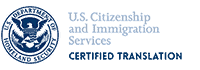 uscis certified translations